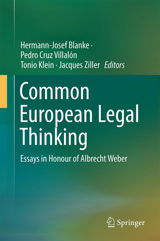 Common European Legal Thinking