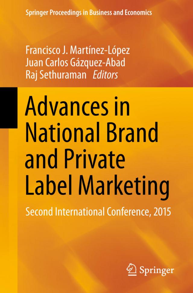 Advances in National Brand and Private Label Marketing