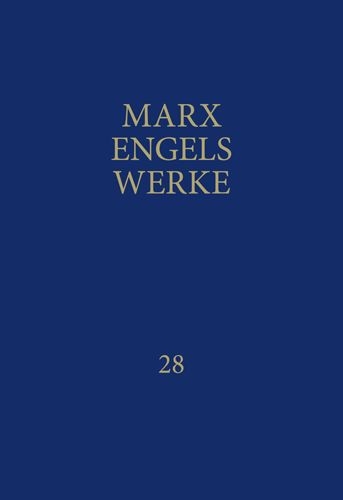 MEW / Marx-Engels-Werke Band 28