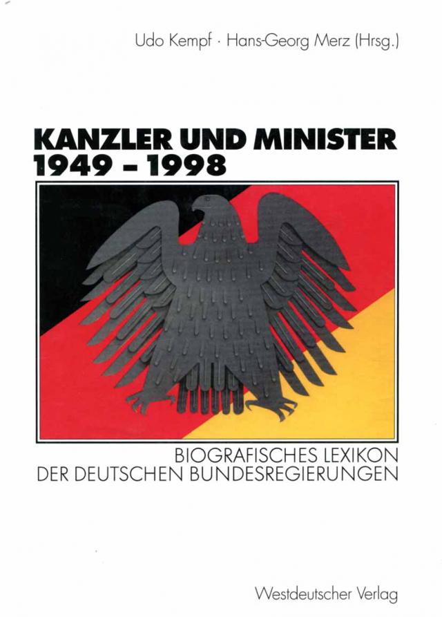 Kanzler und Minister 1949 ¿ 1998