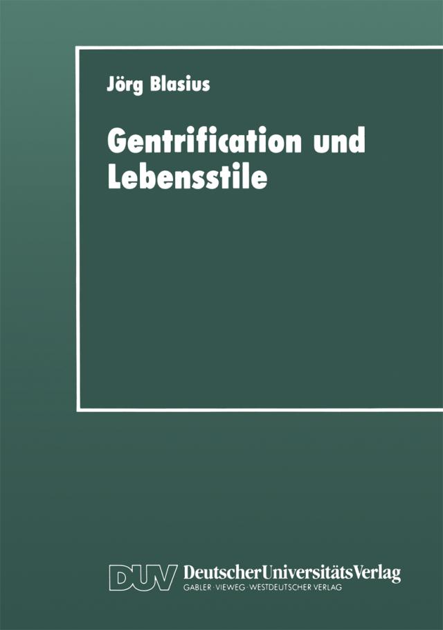 Gentrification und Lebensstile
