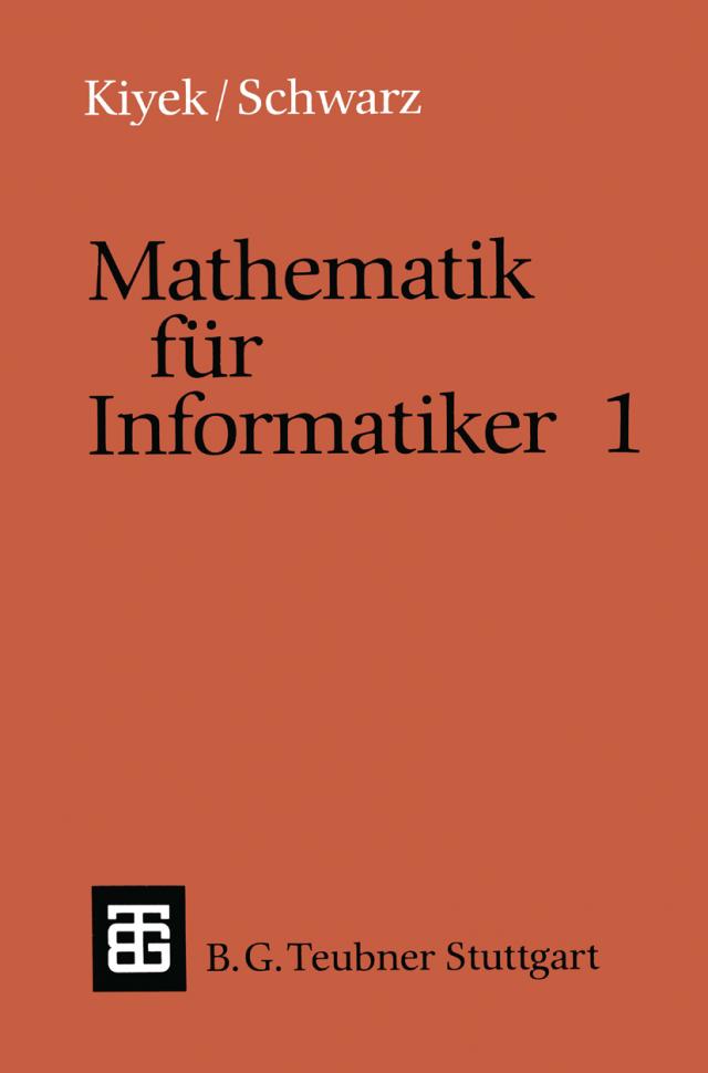 Mathematik für Informatiker 1