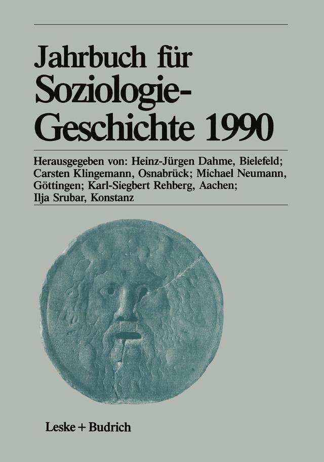 Jahrbuch für Soziologiegeschichte 1990