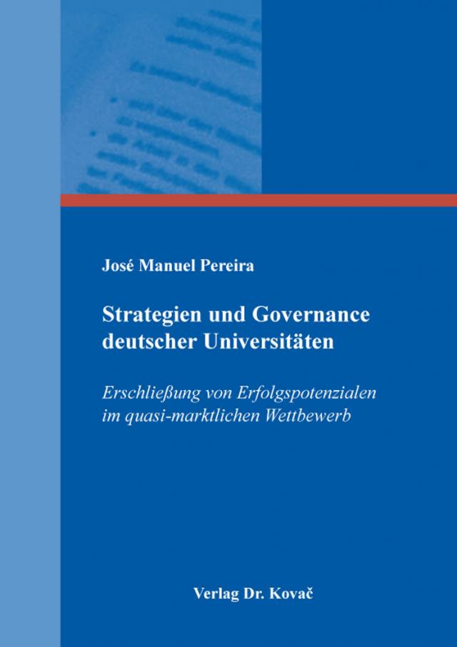 Strategien und Governance deutscher Universitäten