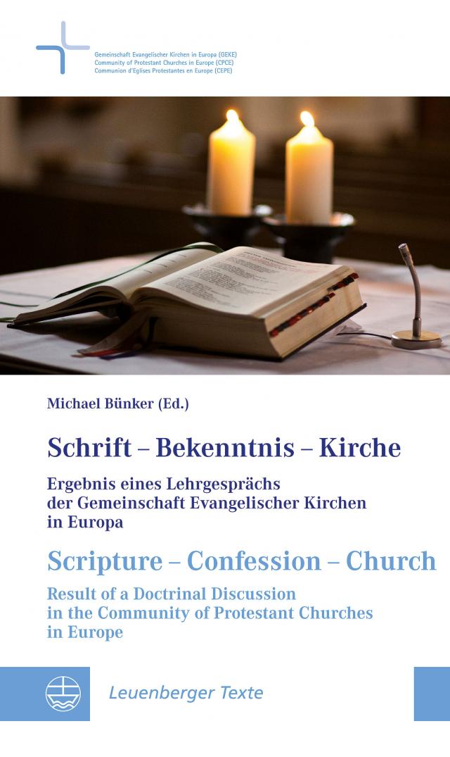 Schrift – Bekenntnis – Kirche // Scripture – Confession – Church