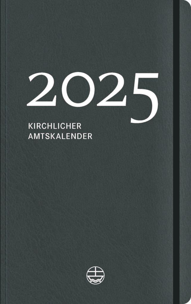 Kirchlicher Amtskalender 2025 – grau