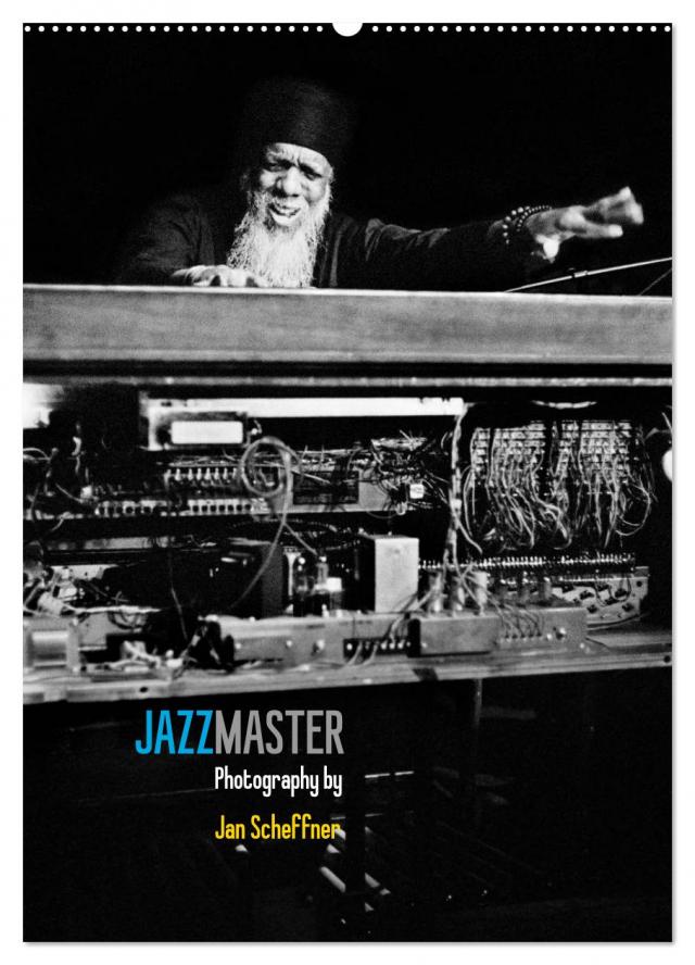 Jazzmaster (Wandkalender 2024 DIN A2 hoch), CALVENDO Monatskalender