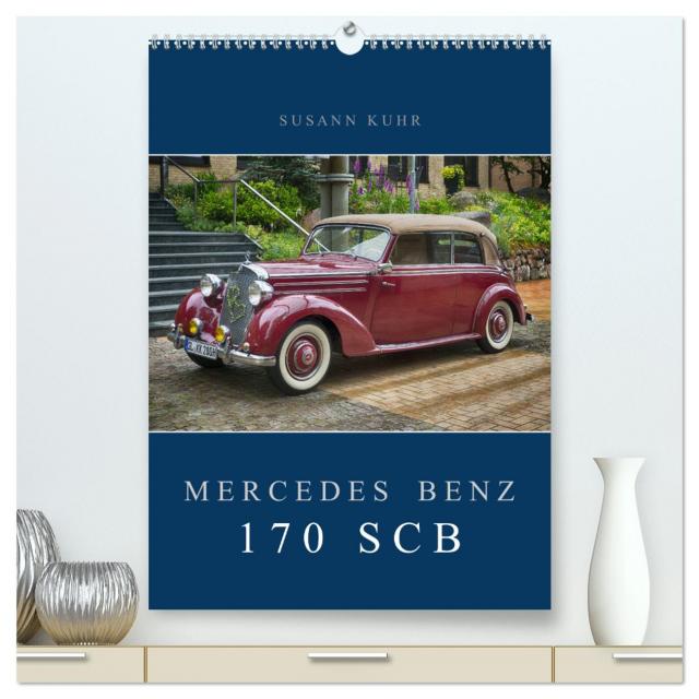 Mercedes Benz 170 SCB (hochwertiger Premium Wandkalender 2024 DIN A2 hoch), Kunstdruck in Hochglanz