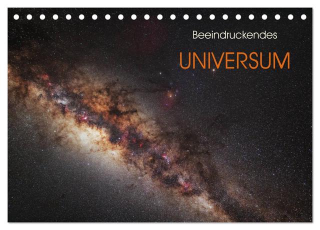Beeindruckendes Universum (Tischkalender 2024 DIN A5 quer), CALVENDO Monatskalender