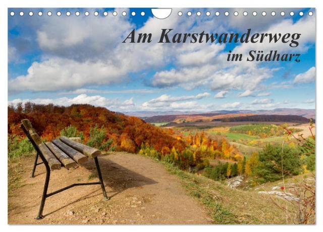 Am Karstwanderweg im Südharz (Wandkalender 2024 DIN A4 quer), CALVENDO Monatskalender