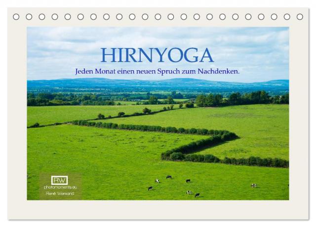 Hirnyoga (Tischkalender 2024 DIN A5 quer), CALVENDO Monatskalender