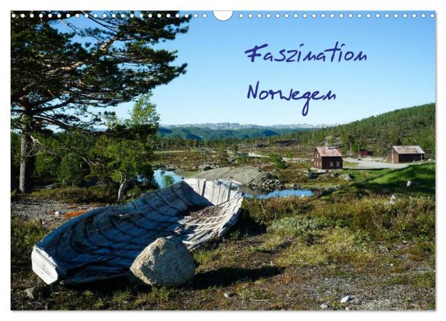 Faszination Norwegen (Wandkalender 2024 DIN A3 quer), CALVENDO Monatskalender