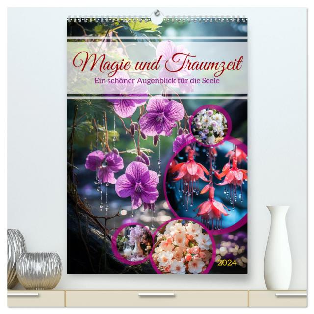 Magie und Traumzeit (hochwertiger Premium Wandkalender 2024 DIN A2 hoch), Kunstdruck in Hochglanz