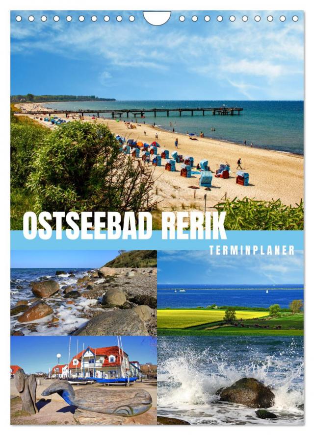 Ostseebad Rerik - Terminplaner (Wandkalender 2025 DIN A4 hoch), CALVENDO Monatskalender