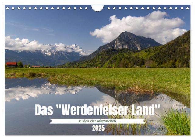Werdenfelser Land (Wandkalender 2025 DIN A4 quer), CALVENDO Monatskalender