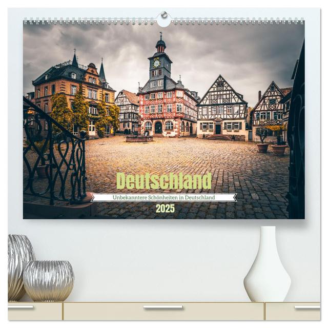 Unbekanntere Schönheiten in Deutschland (hochwertiger Premium Wandkalender 2025 DIN A2 quer), Kunstdruck in Hochglanz