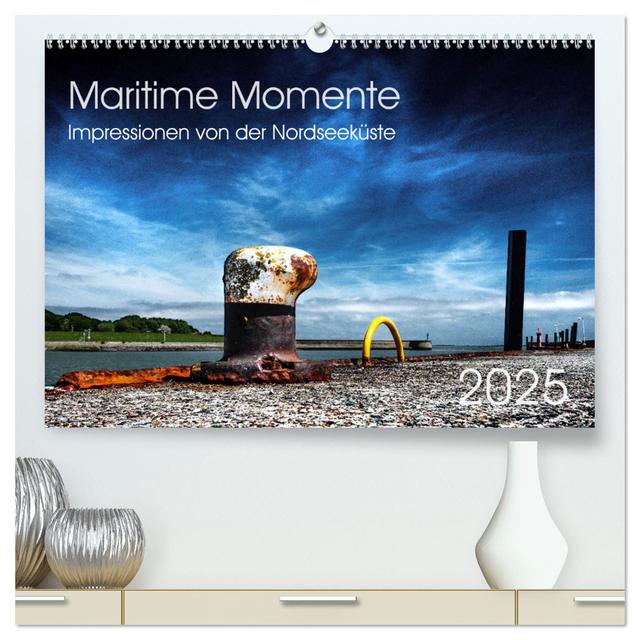 Maritime Momente (hochwertiger Premium Wandkalender 2025 DIN A2 quer), Kunstdruck in Hochglanz