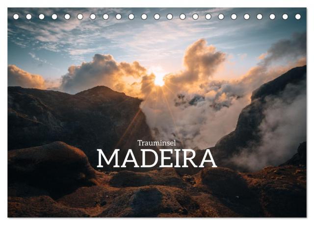 Trauminsel Madeira (Tischkalender 2025 DIN A5 quer), CALVENDO Monatskalender