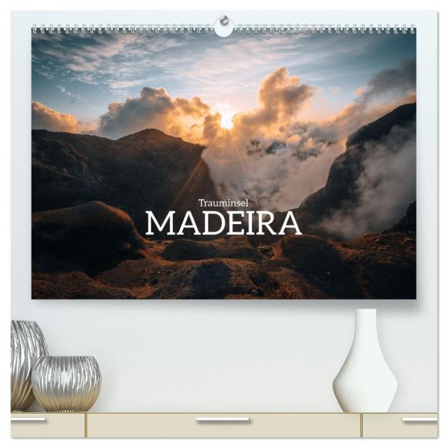 Trauminsel Madeira (hochwertiger Premium Wandkalender 2025 DIN A2 quer), Kunstdruck in Hochglanz