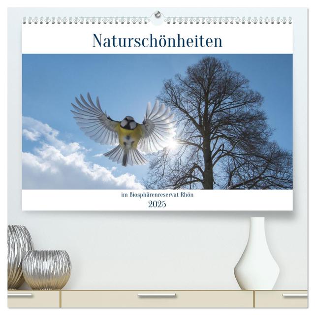 Naturschönheiten im Biosphärerenreservat Rhön (hochwertiger Premium Wandkalender 2025 DIN A2 quer), Kunstdruck in Hochglanz