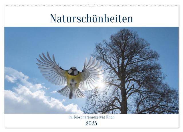 Naturschönheiten im Biosphärerenreservat Rhön (Wandkalender 2025 DIN A2 quer), CALVENDO Monatskalender