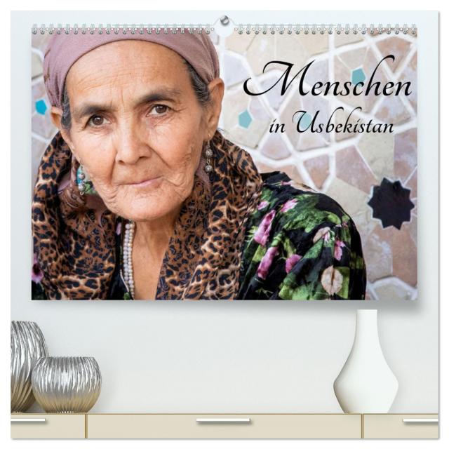 Menschen in Usbekistan (hochwertiger Premium Wandkalender 2025 DIN A2 quer), Kunstdruck in Hochglanz