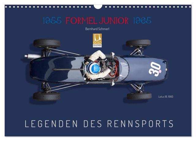 Legenden des Rennsports - Formel Junior 1955-1965 (Wandkalender 2025 DIN A3 quer), CALVENDO Monatskalender