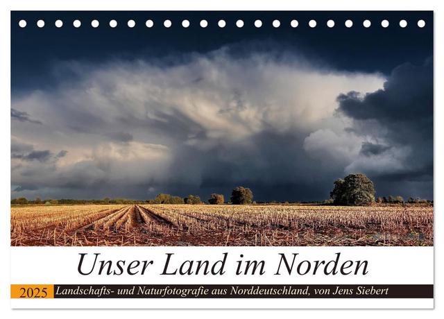 Unser Land im Norden (Tischkalender 2025 DIN A5 quer), CALVENDO Monatskalender