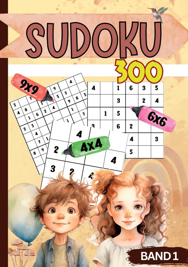 Sudoku für Kinder- 300 Sudokus