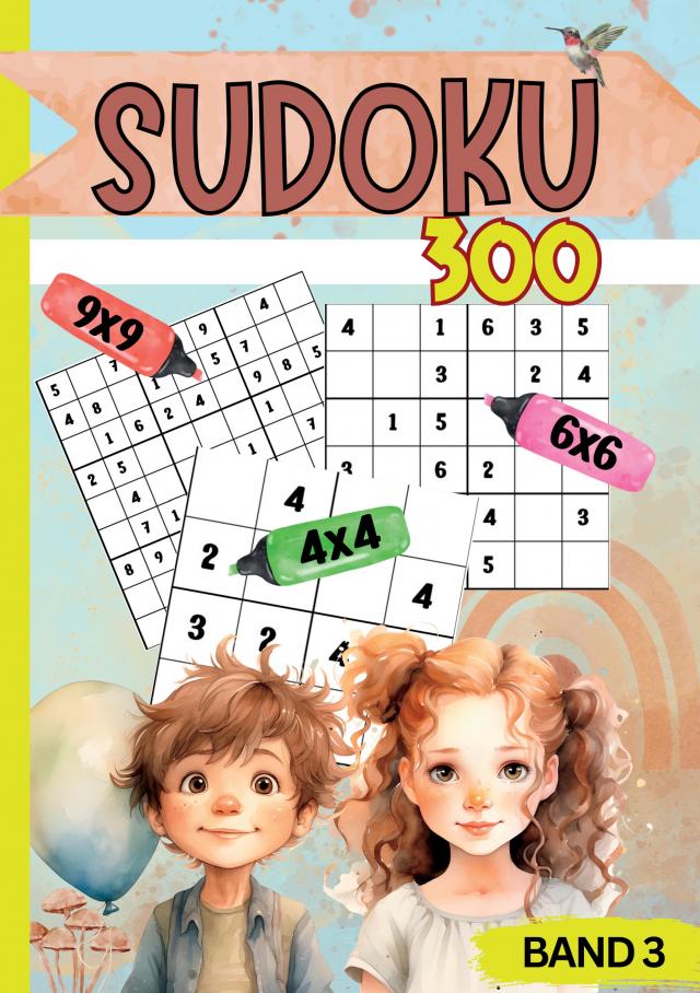 Sudoku für Kinder- 300 Sudokus