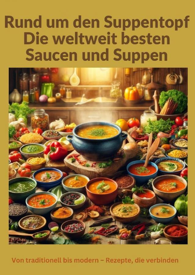 Rund um den Suppentopf: Die weltweit besten Saucen und Suppen: Eine globale Rezeptsammlung für traditionelle und moderne Küche