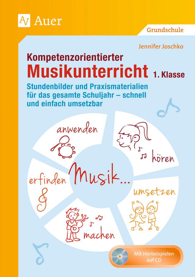 Kompetenzorientierter Musikunterricht 1. Klasse, m. 1 CD-ROM