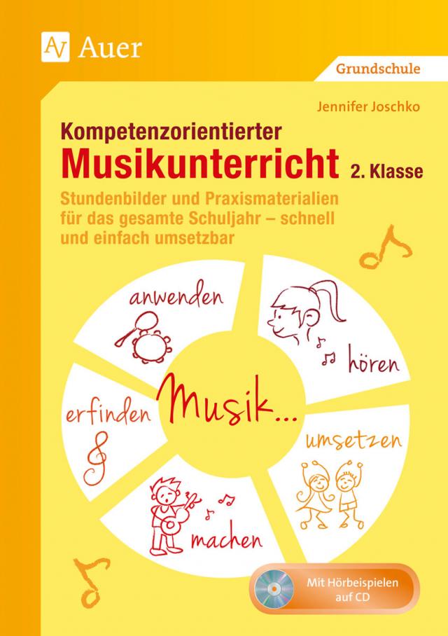 Kompetenzorientierter Musikunterricht 2. Klasse, m. 1 CD-ROM