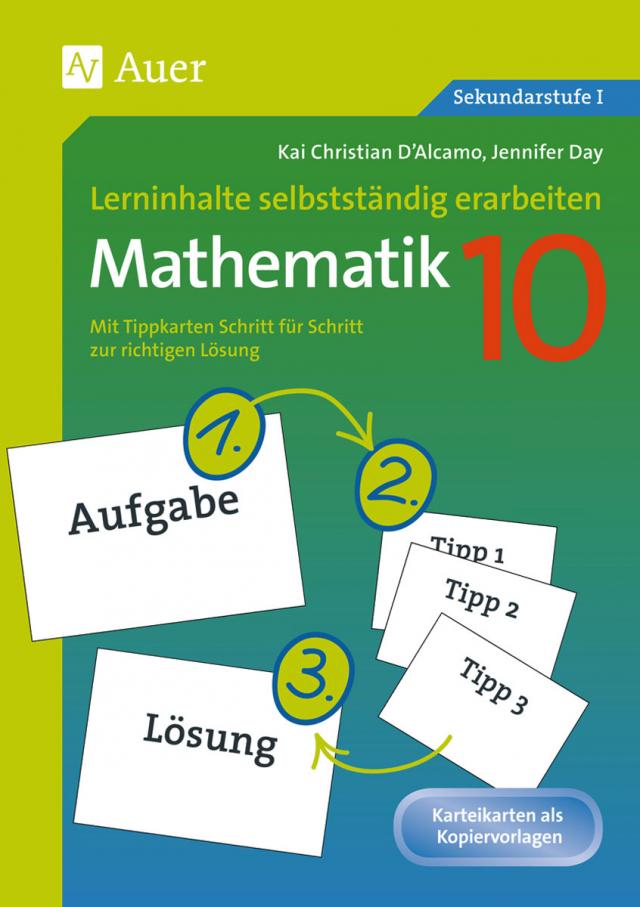 Lerninhalte selbstständig erarbeiten Mathematik 10