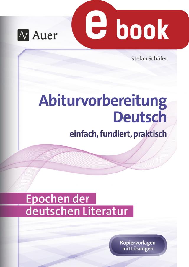 Epochen der deutschen Literatur
