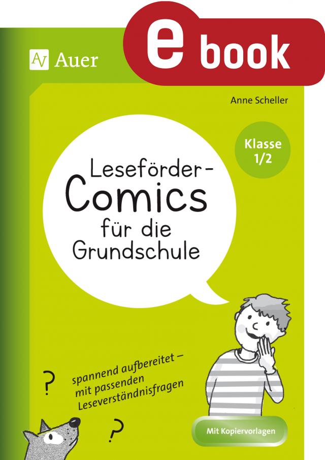 Leseförder-Comics für die Grundschule Kl. 1 und 2