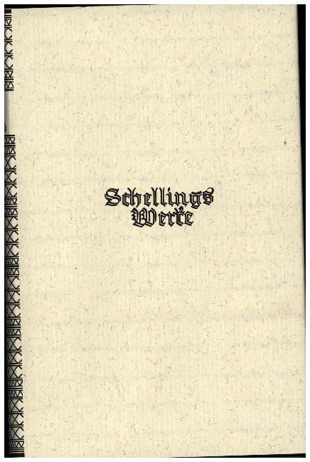 Schelling Werke 4. Hauptband: Schriften zur Philosophie der Freiheit (1804-1815)