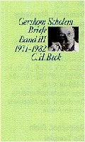 Scholem Briefe Bd. III: 1971-1982