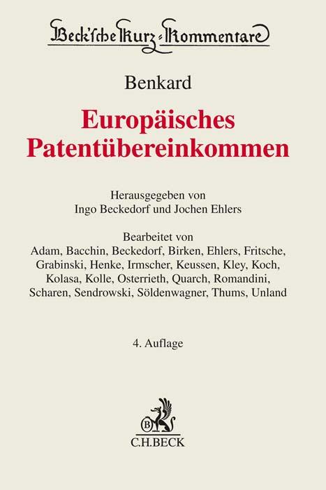 Europäisches Patentübereinkommen