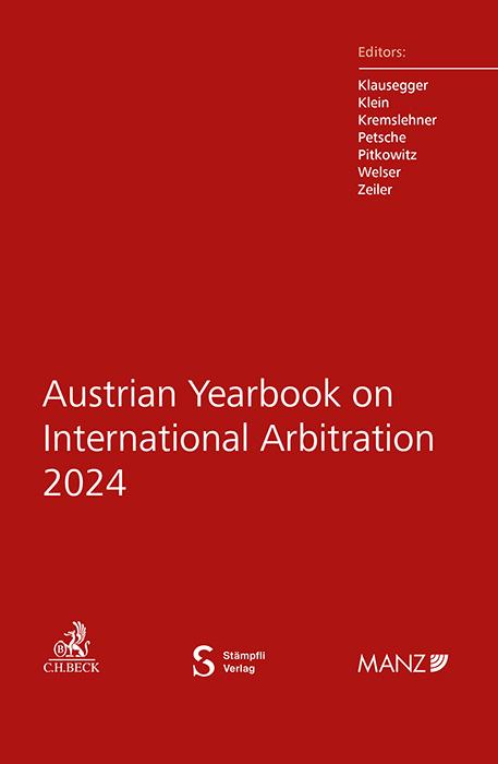 Austrian Yearbook on International Arbitration 2024