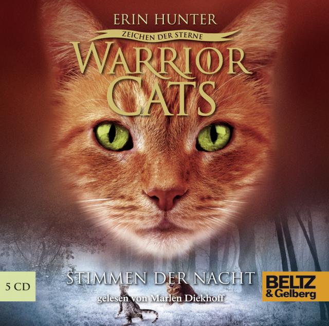 Warrior Cats - Zeichen der Sterne. Stimmen der Nacht, 5 Audio-CDs