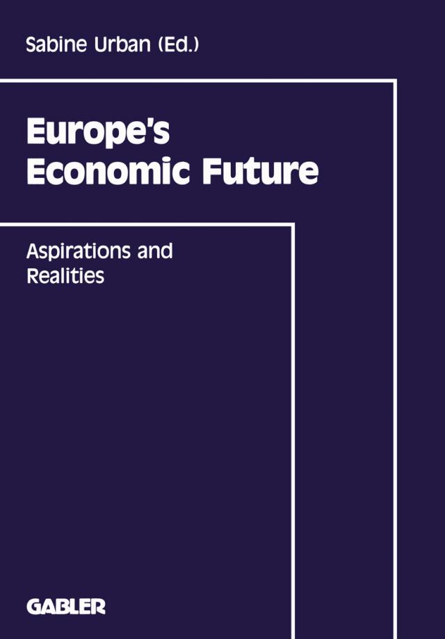 Europe’s Economic Future