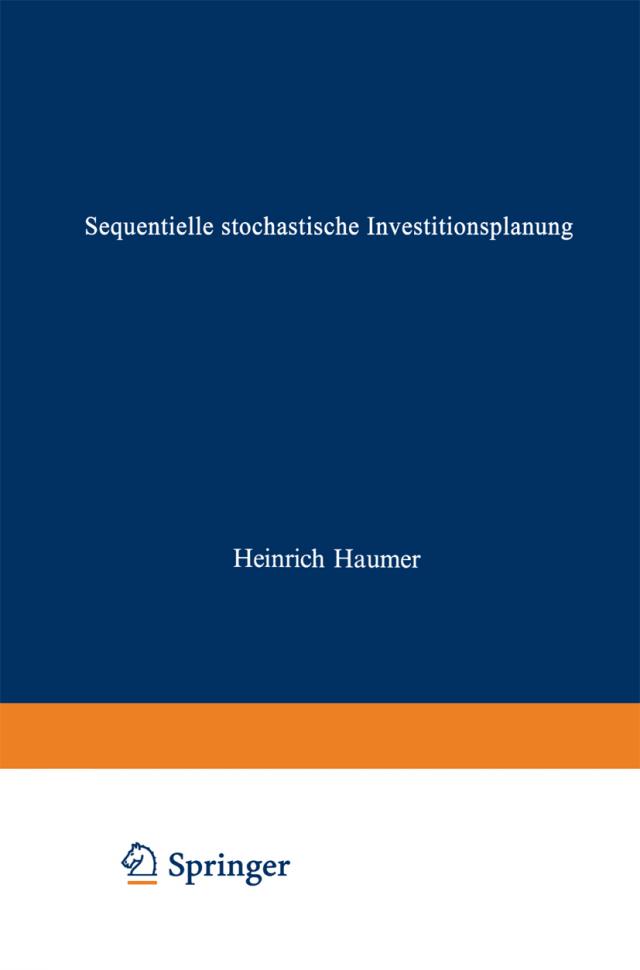 Sequentielle stochastische Investitionsplanung