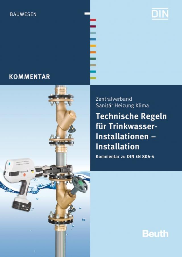 Technische Regeln für Trinkwasser-Installationen - Buch mit E-Book