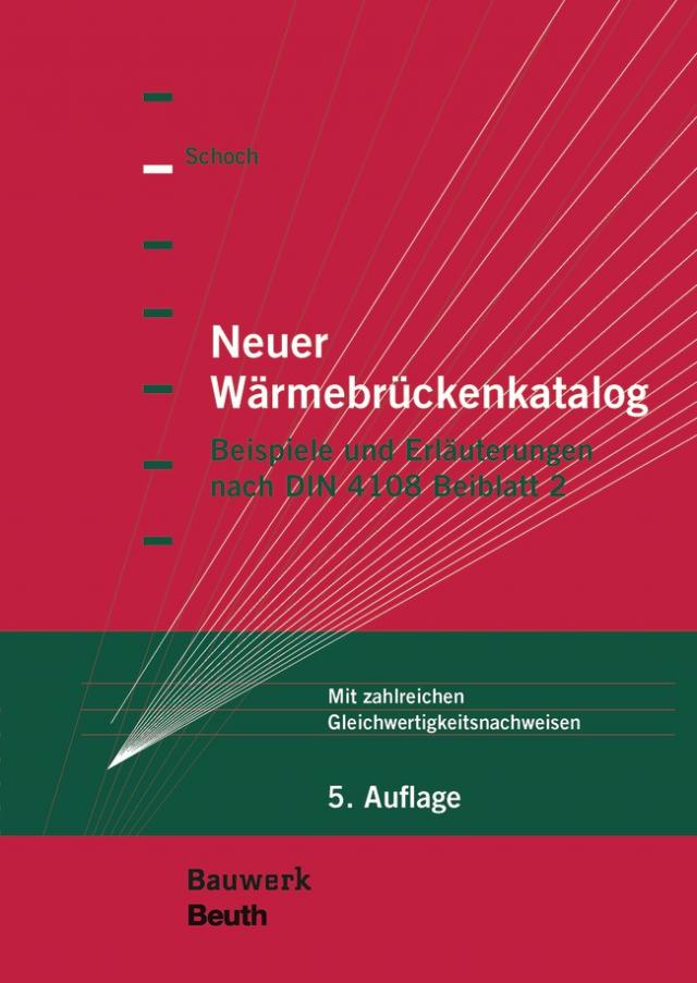 Neuer Wärmebrückenkatalog - Buch mit E-Book