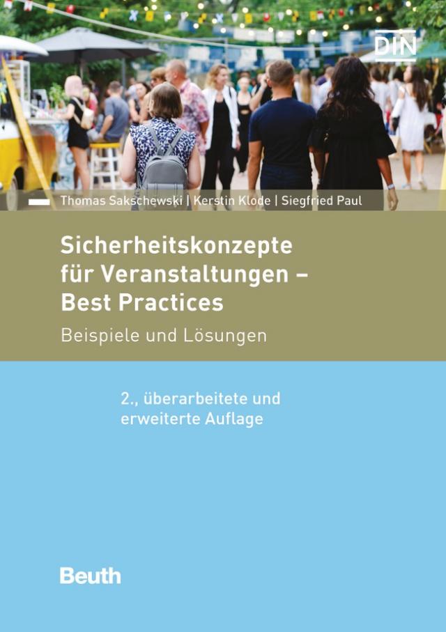 Sicherheitskonzepte für Veranstaltungen - Best Practices - Buch mit E-Book
