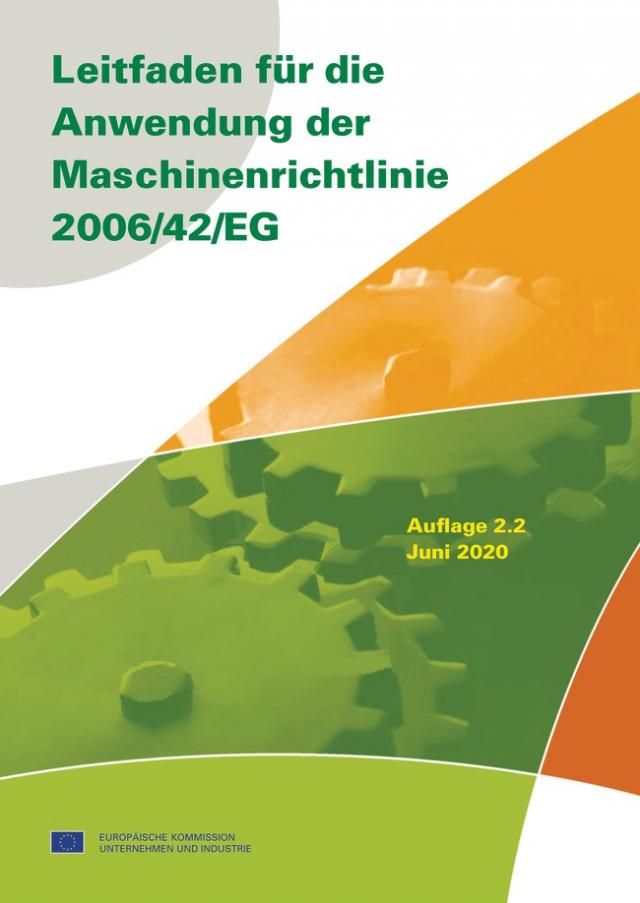 Leitfaden für die Anwendung der Maschinenrichtlinie 2006/42/EG - Buch mit E-Book
