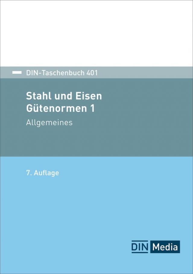 Stahl und Eisen 1: Gütenormen - Buch mit E-Book