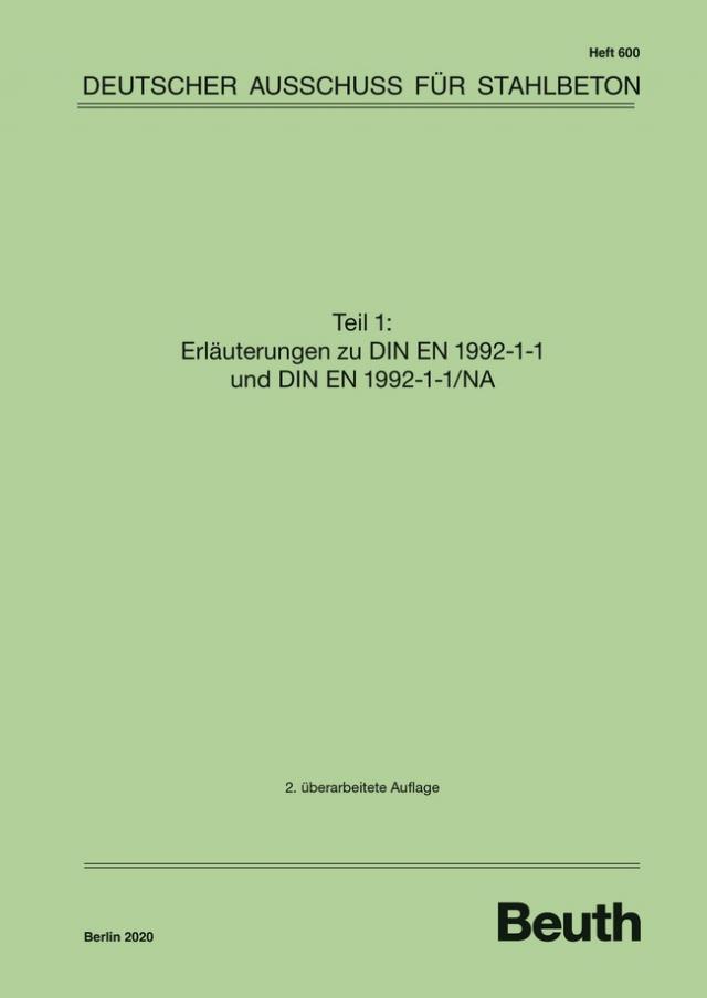 Erläuterungen zu DIN EN 1992-1-1 und DIN EN 1992-1-1/NA - Buch mit E-Book