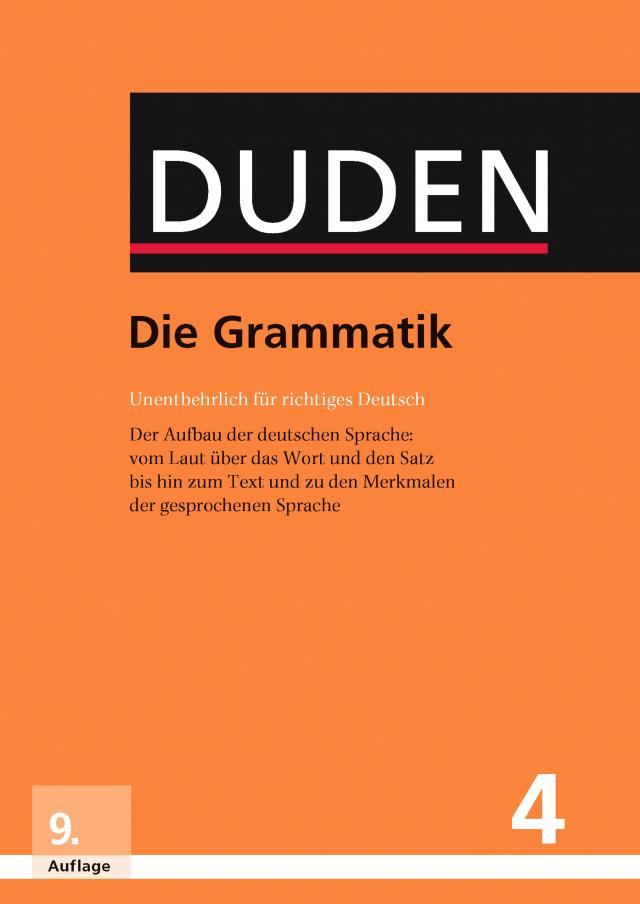 Duden - Die Grammatik